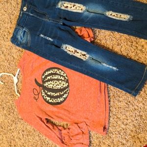 Sparkle in pink size 4t outfit